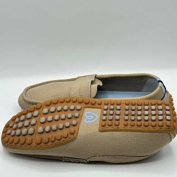 ROTHY\'S The Driver Loafer Sand Trap Tan Beige Sz 8.5M or 11W